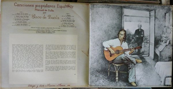 Paco De Lucía : Plays Manuel De Falla (LP, Album, Gat)