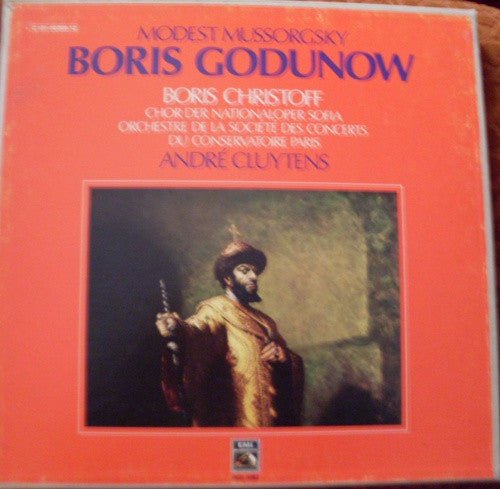 Modest Mussorgsky : Boris Godunow (Box + 4xLP, Album)