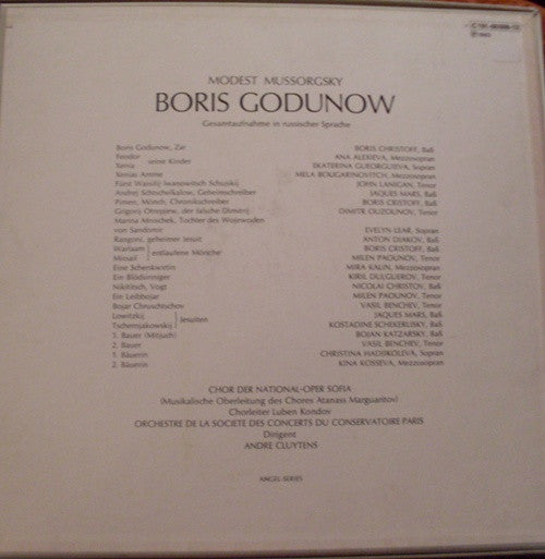 Modest Mussorgsky : Boris Godunow (Box + 4xLP, Album)