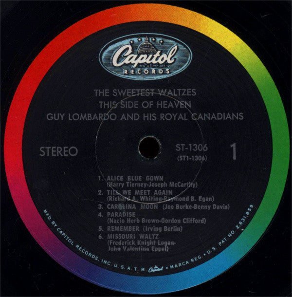 Guy Lombardo And His Royal Canadians : The Sweetest Waltzes This Side Of Heaven (LP, Album, RE)