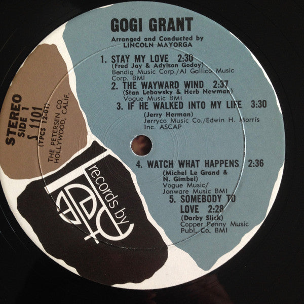 Gogi Grant : Gogi Grant (LP, Album)