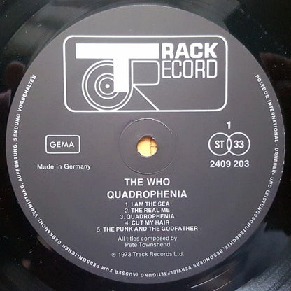 The Who : Quadrophenia (2xLP, Album)