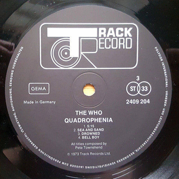 The Who : Quadrophenia (2xLP, Album)