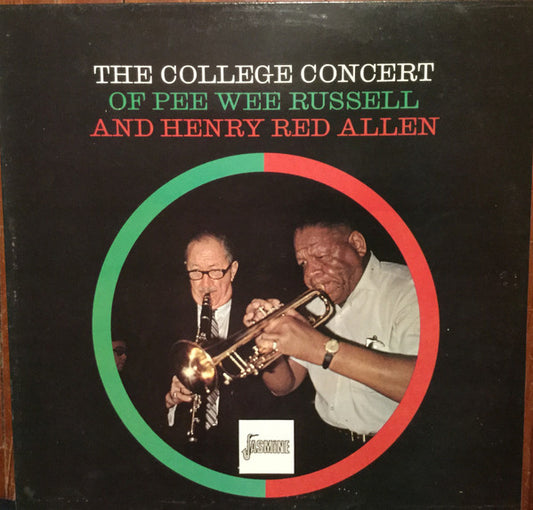 Pee Wee Russell And Henry "Red" Allen : The College Concert Of Pee Wee Russell And Henry Red Allen (LP, Album, RE)