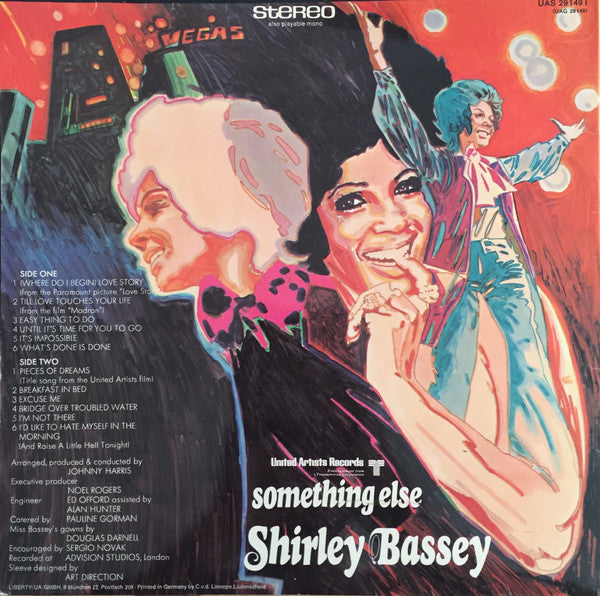 Shirley Bassey : Something Else (LP, Album, Gat)