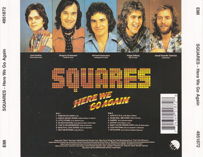 Squares (3) : Here We Go Again (CD, Album, RE)