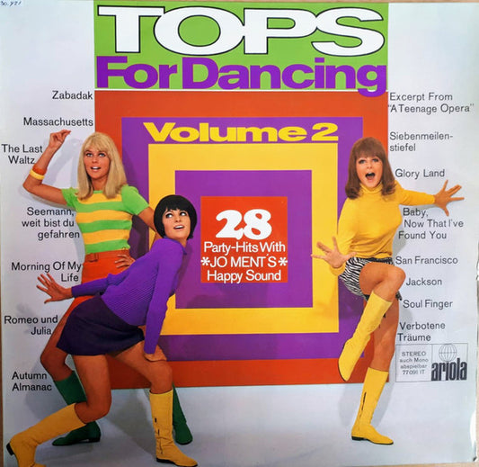 Jo Ment's Happy Sound : Tops For Dancing Volume 2 (LP, Album)