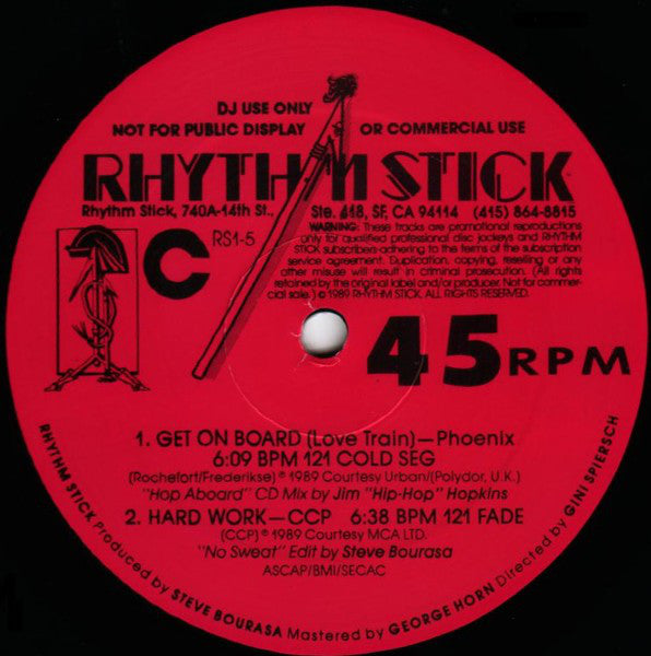 Various : Rhythm Stick 1-5 (2x12", Promo)