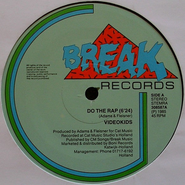 Video Kids : Do The Rap (12")