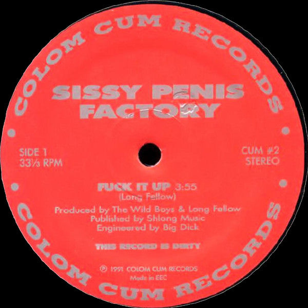 Sissy Penis Factory : Fuck It Up (12")