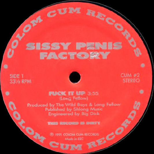 Sissy Penis Factory : Fuck It Up (12")