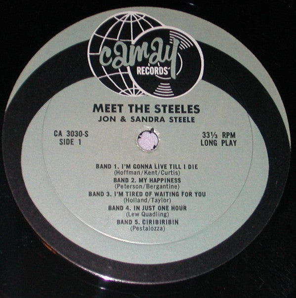 Jon And Sondra Steele : Meet The Steeles (Jon & Sandra) (LP, Album)