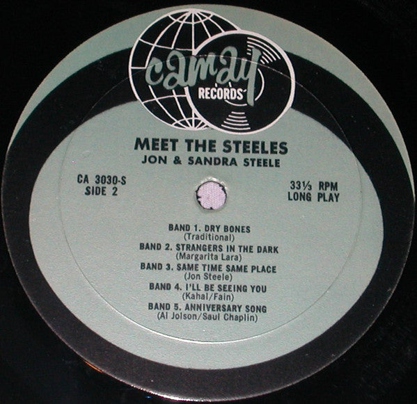 Jon And Sondra Steele : Meet The Steeles (Jon & Sandra) (LP, Album)