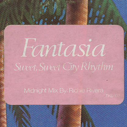 Fantasia (5) Featuring Peggy Santiglia : Sweet, Sweet City Rhythm/Summer In The City / Go On And Dance To The Music (12")