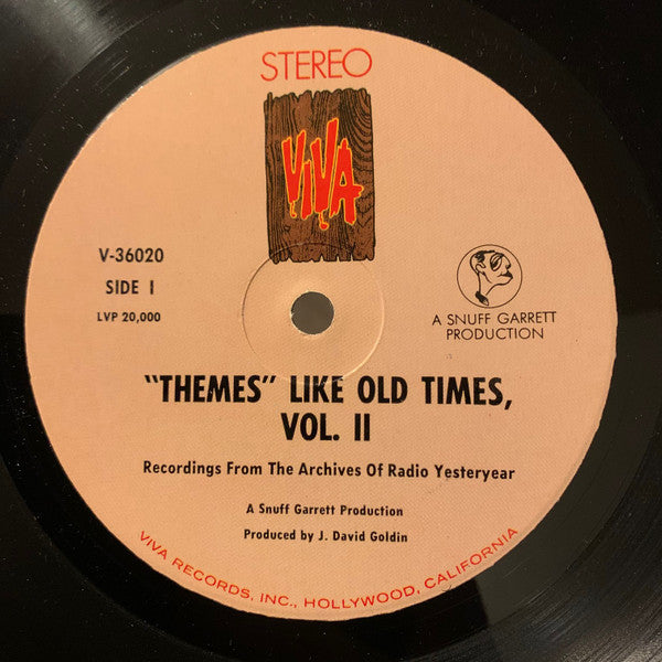 Various : Themes Like Old Times - 90 Of The Most Famous Original Radio Themes Volume 2 (LP, Comp)