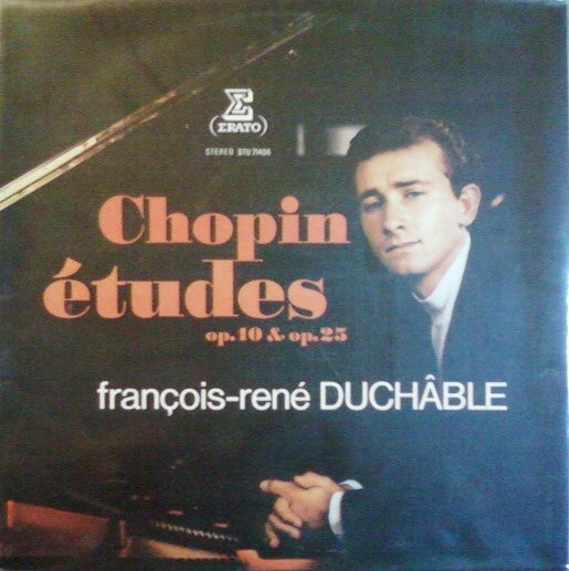 François-René Duchâble, Frédéric Chopin : Etudes - Op.10 & Op.25 (LP, Gat)