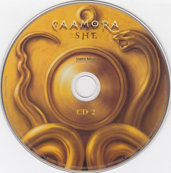 Caamora : She - The Definitive Edition (2xDVD, NTSC + 4xCD)