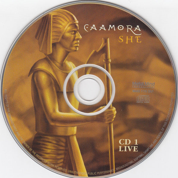 Caamora : She - The Definitive Edition (2xDVD, NTSC + 4xCD)