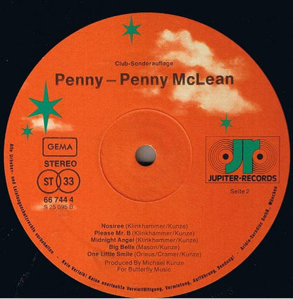 Penny McLean : Penny (LP, Album, Club)