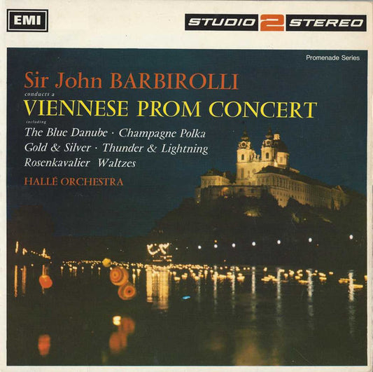 Sir John Barbirolli, Hallé Orchestra : Viennese Prom Concert (LP)