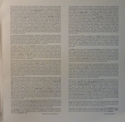 Jean-Philippe Rameau, John Eliot Gardiner : Les Fêtes D'Hébé - La Danse (LP, Album, TP)