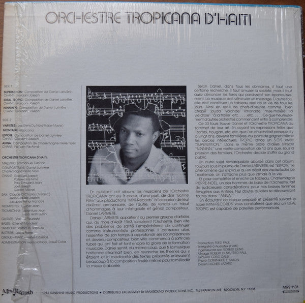 Orchestre Tropicana : Superstition (LP, Album)