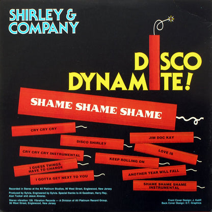 Shirley & Company : Shame Shame Shame (LP)