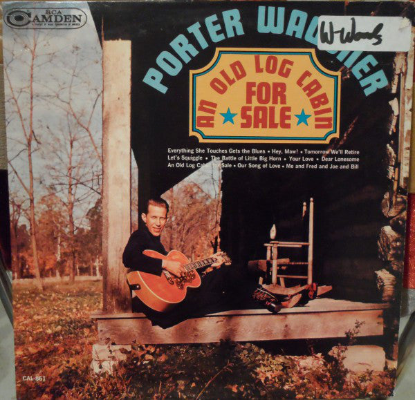 Porter Wagoner : An Old Log Cabin For Sale (LP, Album, Comp, Mono)