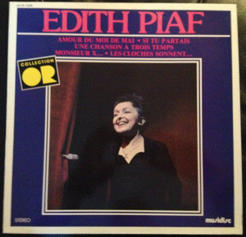 Edith Piaf : Edith Piaf  (LP, Comp)