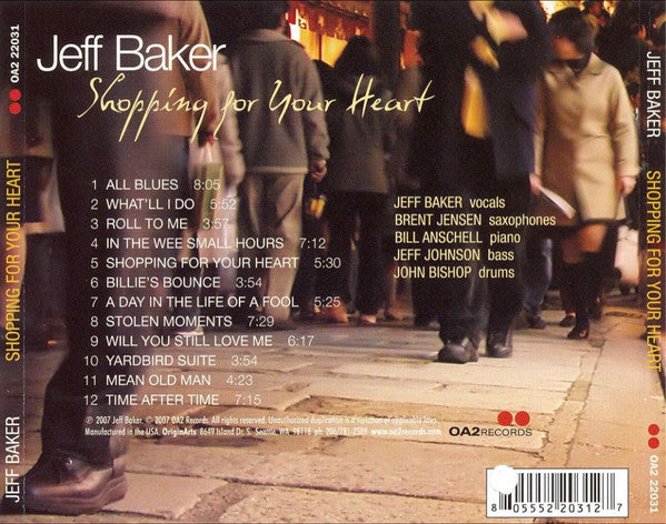 Jeff Baker (18) : Shopping For Your Heart (CD, Album)