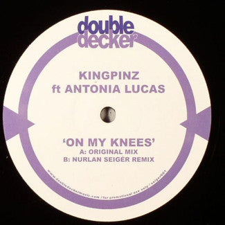 Kingpinz Ft Antonia Lucas : On My Knees (12")