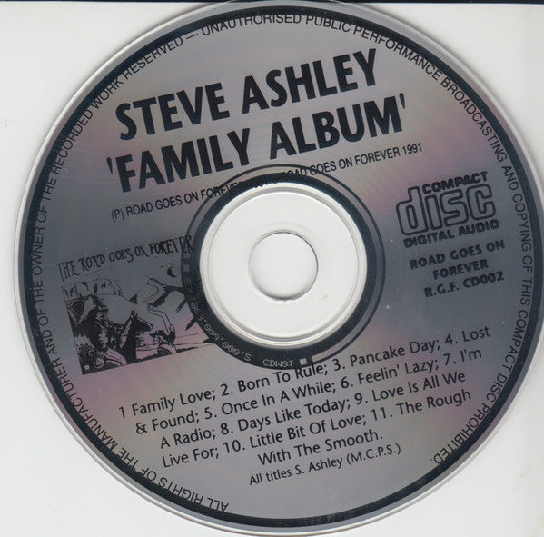 Steve Ashley : Steve Ashley’s Family Album (CD, Album)