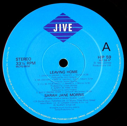 Sarah Jane Morris : Sarah Jane Morris (LP)