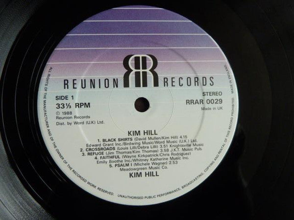 Kim Hill (2) : Kim Hill (LP, Album)