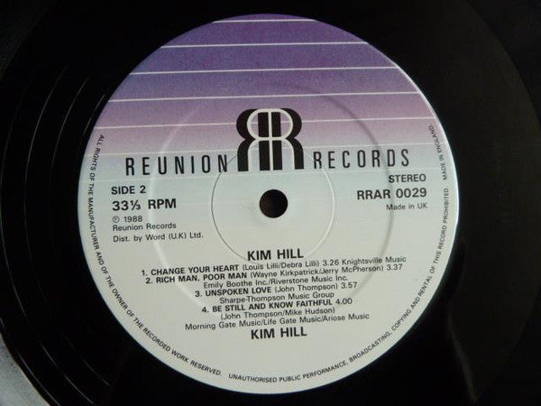 Kim Hill (2) : Kim Hill (LP, Album)