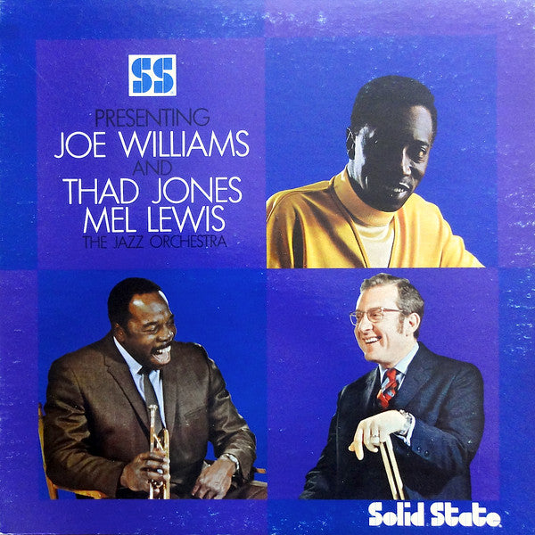 Joe Williams And Thad Jones & Mel Lewis, The Jazz Orchestra : Presenting Joe Williams And Thad Jones • Mel Lewis, The Jazz Orchestra (LP, Album, RP, Gat)