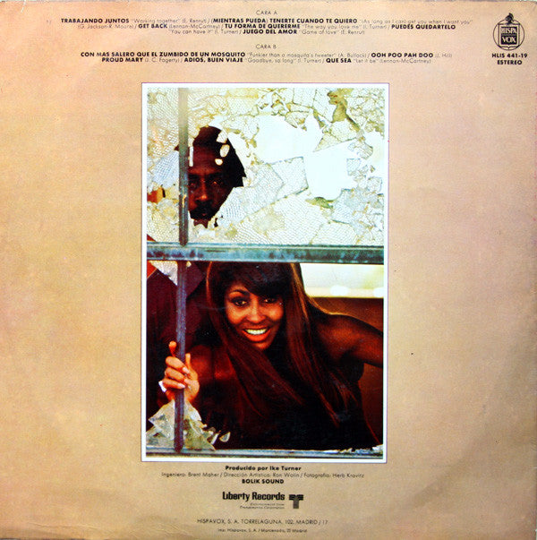 Ike & Tina Turner : Workin' Together (LP, Album)