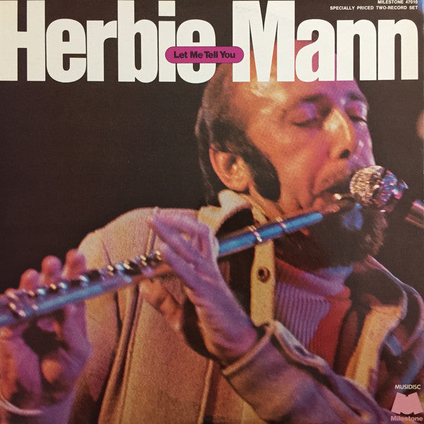 Herbie Mann : Let Me Tell You (2xLP, Comp, Gat)