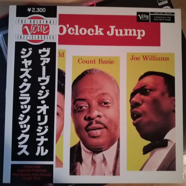 Ella Fitzgerald / Count Basie / Joe Williams : One O'Clock Jump (LP, Album, Mono)