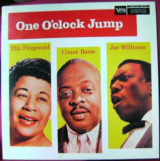 Ella Fitzgerald / Count Basie / Joe Williams : One O'Clock Jump (LP, Album, Mono)