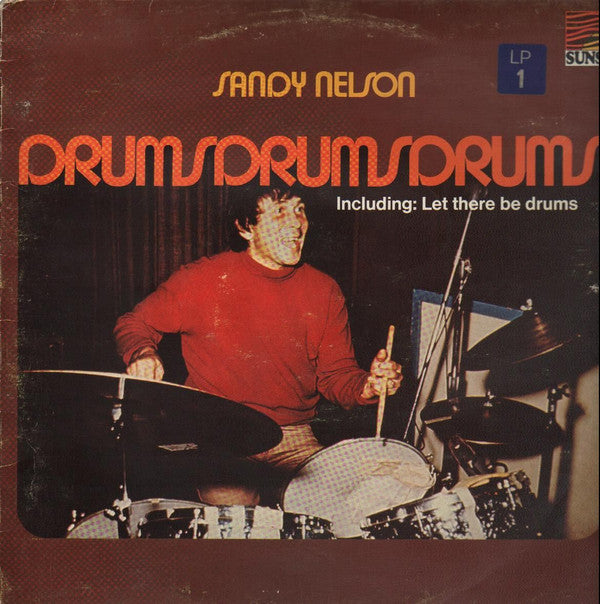 Sandy Nelson : Drums, Drums, Drums! (LP, Comp)