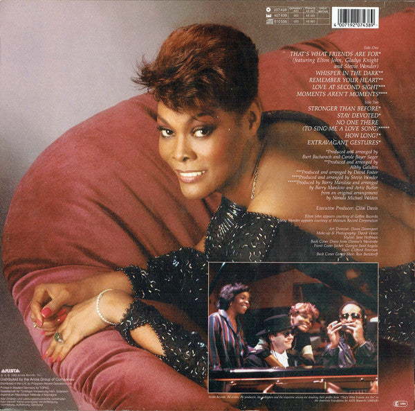 Dionne Warwick : Friends (LP, Album)