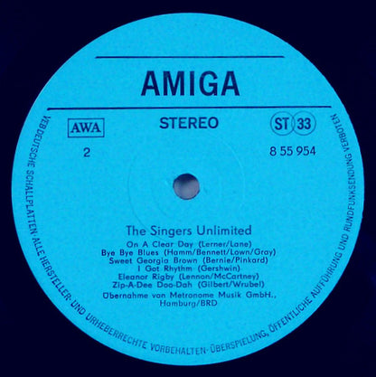 The Singers Unlimited : The Singers Unlimited (LP, Comp)