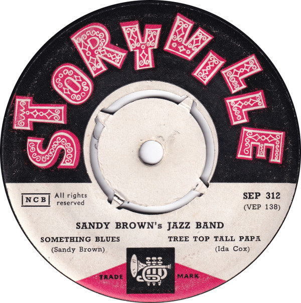 Sandy Brown's Jazz Band : Sandy Browns Jazzband (7", EP)