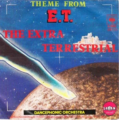 Dancephonic Orchestra : Theme From "E.T." The Extra Terrestrial (7", Single)