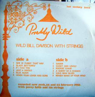 Wild Bill Davison : Pretty Wild (LP, Album)