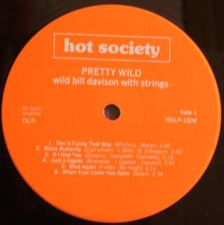 Wild Bill Davison : Pretty Wild (LP, Album)