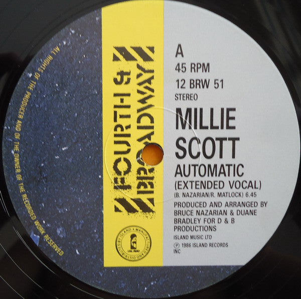 Millie Scott : Automatic (12")