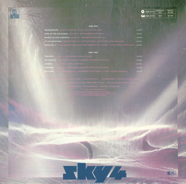 Sky (4) : Sky 4 Forthcoming (LP, Album)