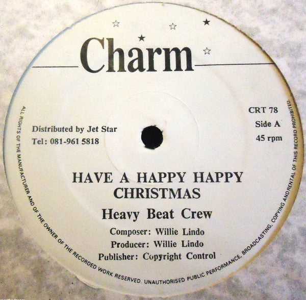 Heavy Beat Crew : Have A Happy Happy Christmas (12")